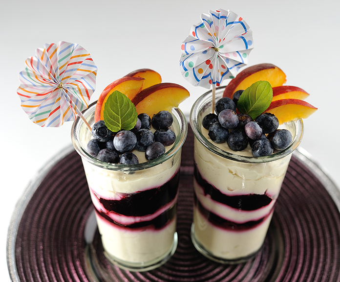 Pfirsich-Joghurt-Creme