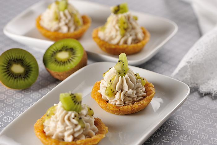 Kiwi-Kokos-Törtchen