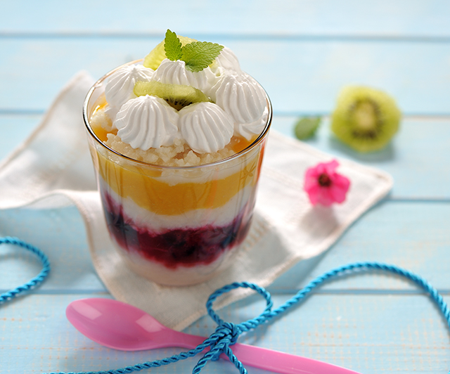 Kokos-Milchreis-Dessert