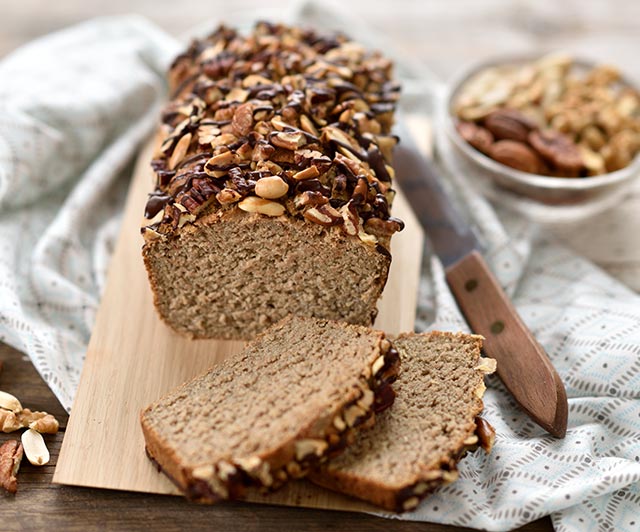 Triple-Nuss-Bananenbrot