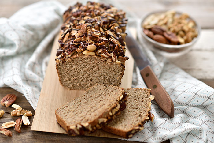 Triple-Nuss-Bananenbrot