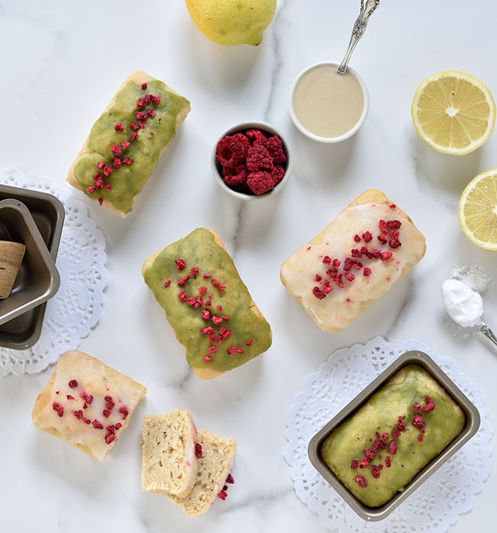 Mini-Zitronen-Tahini-Kuchen