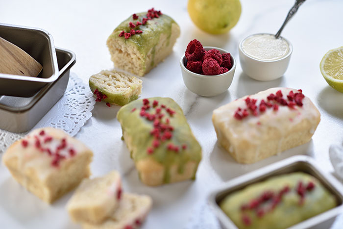 Mini-Zitronen-Tahini-Kuchen