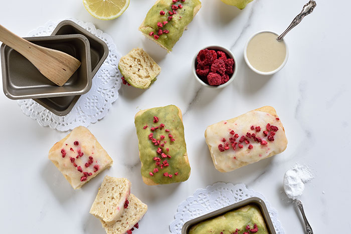 Mini-Zitronen-Tahini-Kuchen